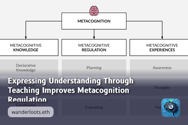 Expressing Understanding Through Teaching Improves Metacognition Regulation