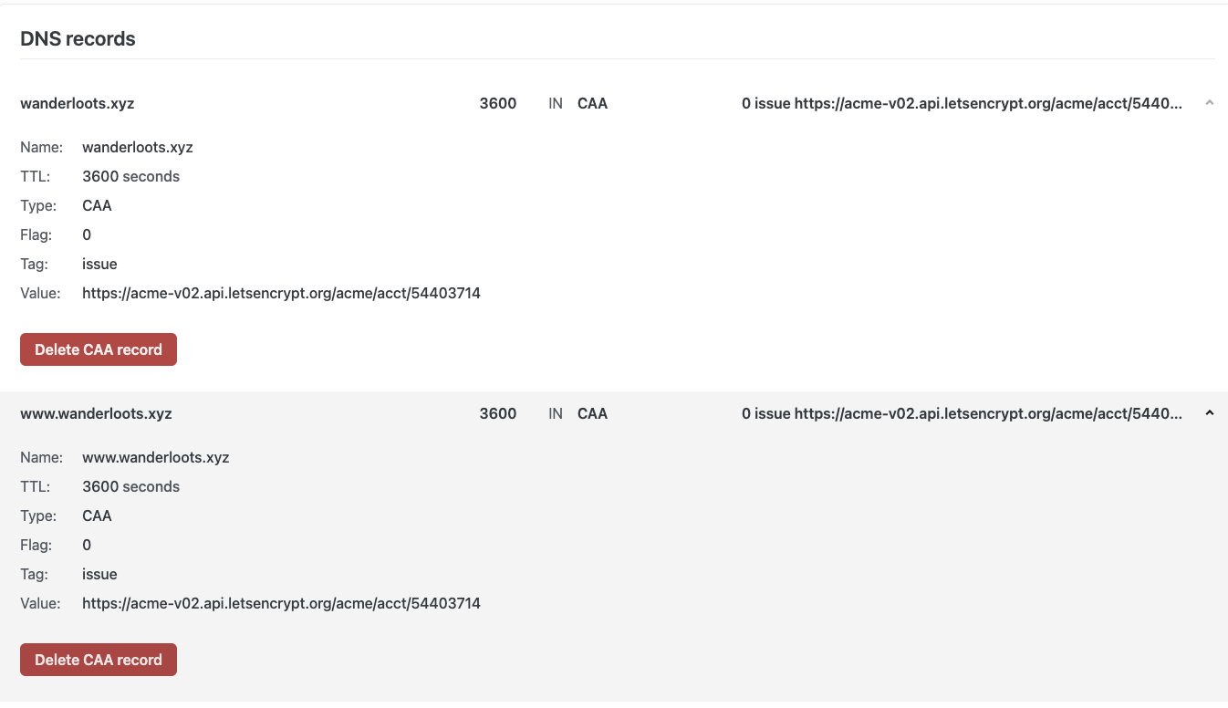 CAA DNS Records.png